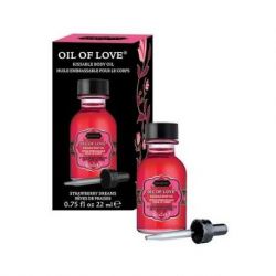Liquido per massaggi kamasutra oil of love 22ml strawberry dreams