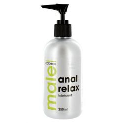 Lubrificante anale male cobeco anal relax lubricant 250ml