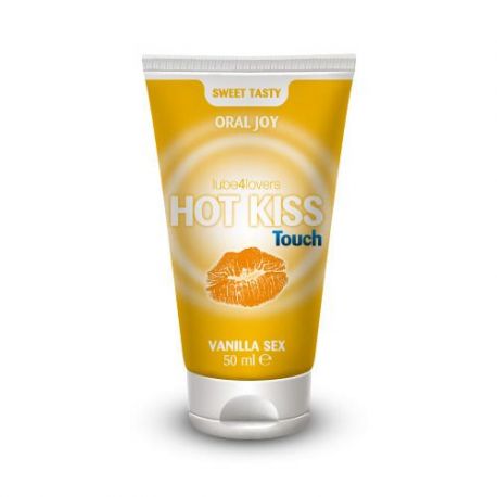 Lubrificante commestibile lick-it hot kiss touch vanilla gel 50ml