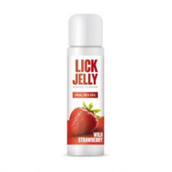 Lubrificante commestibile lick jelly fragola