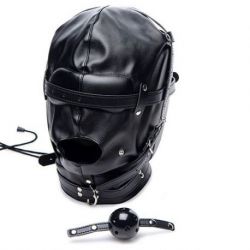 Maschera bondage hood ball