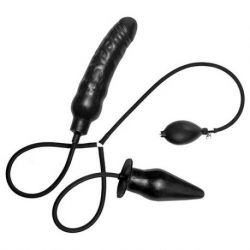 Dildo e plug gonfiabili deuce double penetration