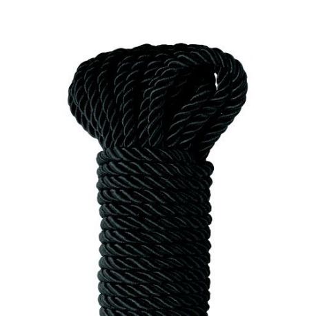 Corda costrittiva fetish fantasy series deluxe silky rope (nera)