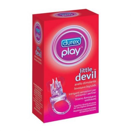 Anello fallico vibrante little devil durex