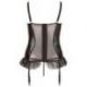 Corsetto similpelle basque TAGLIA 4XL