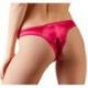 Slip g-string con perle red TAGLIA XL