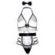 Costume sexy maid TAGLIA UNICA