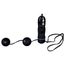 Palline vaginali vibranti velvet vibrating black balls