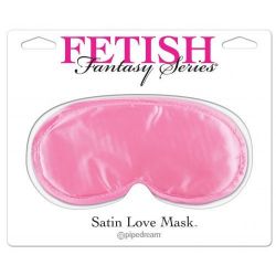 Mascherina rosa fetish satin pink