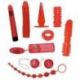 Kit del piacere 9 pezzi red roses