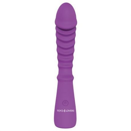 Vibratore design elys Roundish Plot Real Wave purple