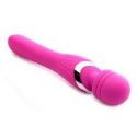 Vibratore doppia stimolazione rotante whirling wand 2 in 1 dual massaging wand