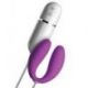 Vibratore per coppie crush snuggles purple