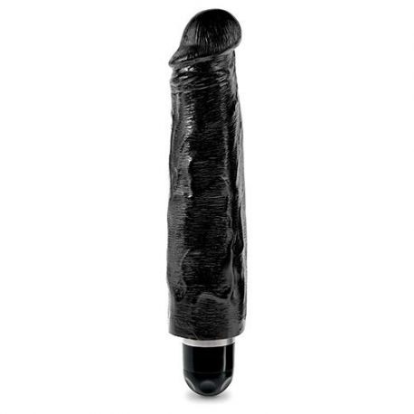 Vibratore realistico king cock 7 vibrating stiffy black