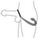 Vibratore prostata con anello fallico nova