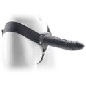 Vibratore strap on cavo real rapture 8 black