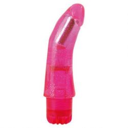 Vibratore jammy jelly trendy glitter pink