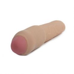 Guaina fallica cyberskin 3 inch xtra uncut transformer penis light