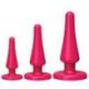 Kit plug anali american pop! launch! anal trainer set pink