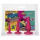 Kit plug anali american pop! launch! anal trainer set pink