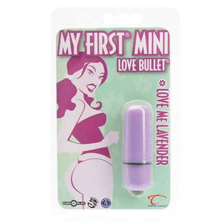 Stimolatore vaginale my first mini love bullet love me lavender