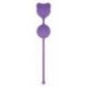 Palline pussynut double silicone purple
