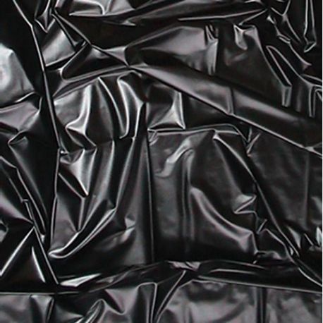 Telo copriletto in latex sexmax wetgames 180 x 220 cm black