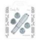 Stimolatore clitorideo multitestina silver sweepy