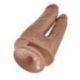 Fallo doppio realistico king cock double penetrator tan