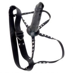 Fallo strap on cavo command by sir richards harness with hollow strap-on