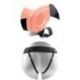 Fallo strap on cavo real rapture 8 flesh with balls