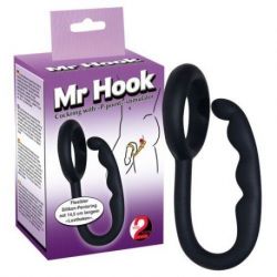 Stimolatore prostatico con anello fallico mr. hook