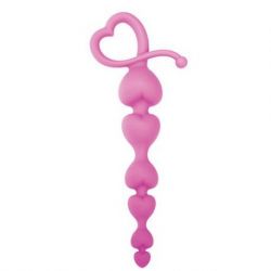 Fallo anale hearty anal wand silicone pink