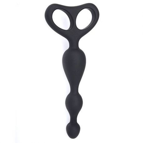 Fallo anale anal anchor silicone black