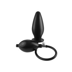 Plug anale Inflatable Silicone Plug (nero)